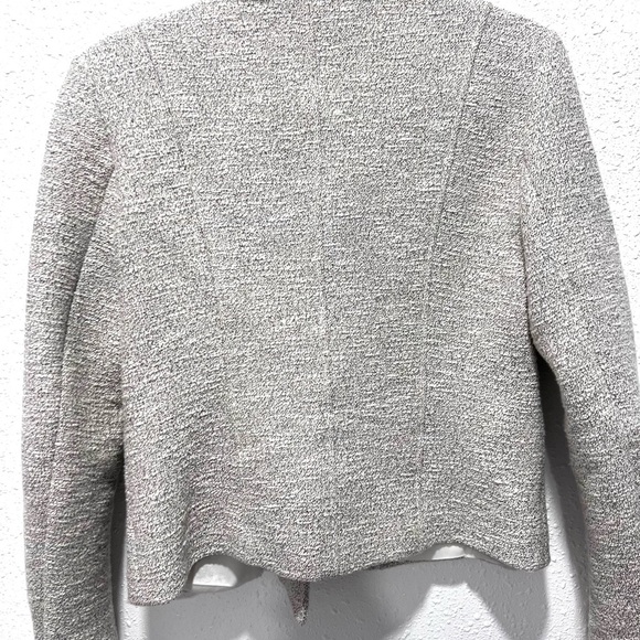 Theory Macha Textured Women's moto jacket M - Picture 7 of 12